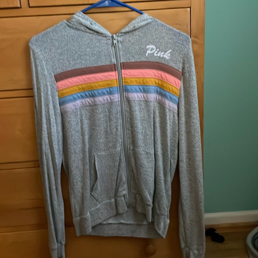Pink Zip Up Hoodie